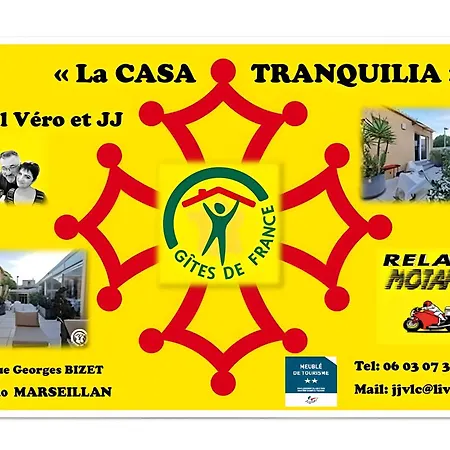 Appartement La Casa Tranquilia Marseillan (Herault)